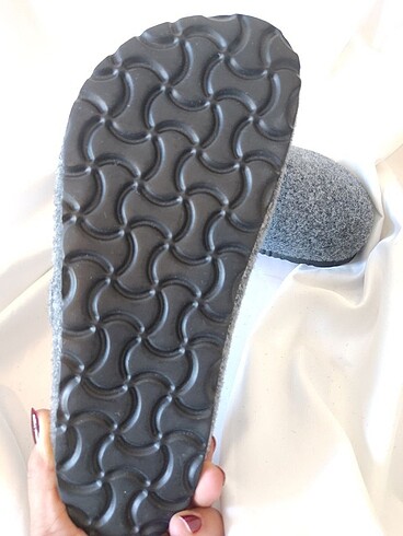 Birkenstock Boston  ev terliği  gri ????   ????İthal kalite ayar - Görsel 6