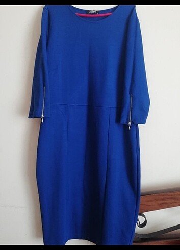 LC Waikiki Lcw kolları fermuarlı elbise