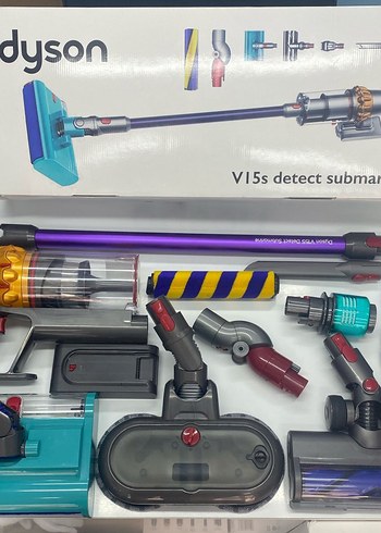 Dyson V15s Detect Submal Mor Kablosuz Süpürge