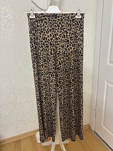 Leoparlı pijama