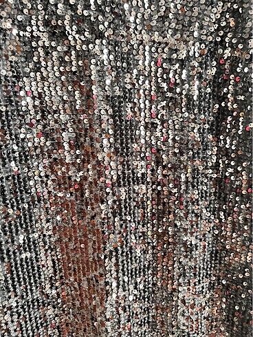 Y-London tamamı payetli kısa abiye - Görsel 4