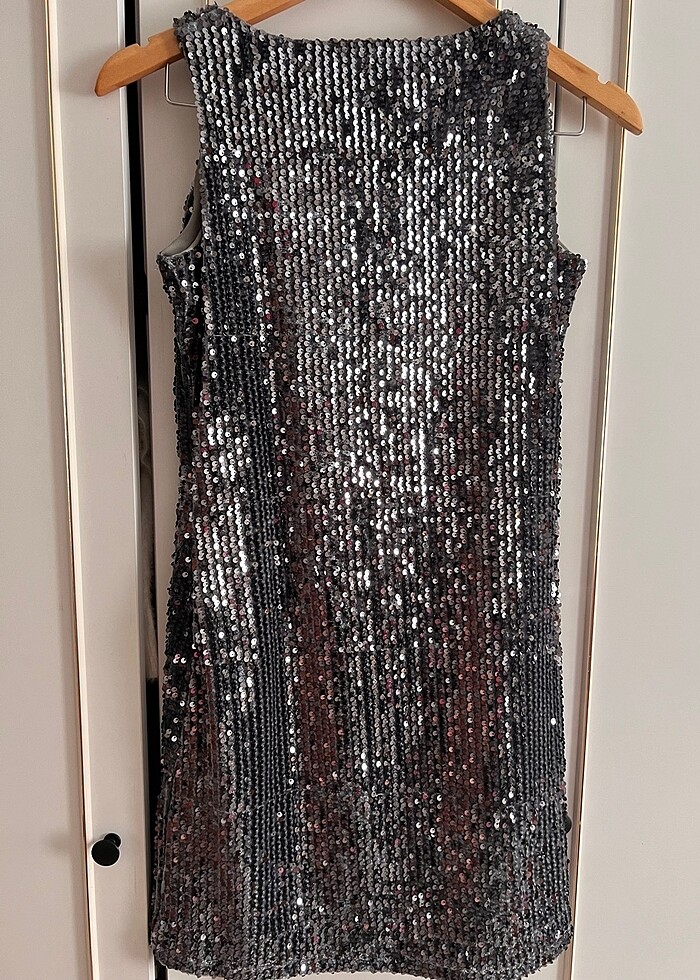 Y-London tamamı payetli kısa abiye - Görsel 2