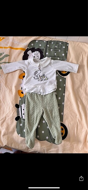 Bebetto Bebek ikili takım 6-9 ay (74 cm)