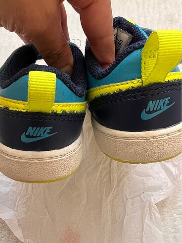 22 Beden mavi Renk Nike bebek ayakkabı 22 numara