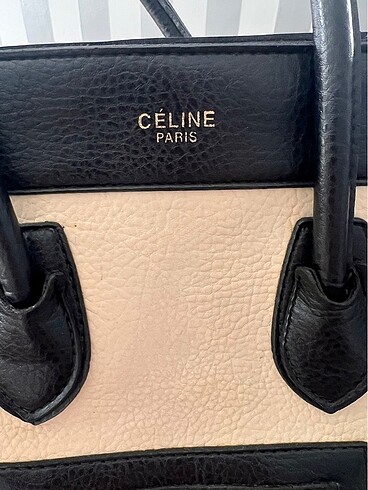 Beden siyah Renk Büyük boy Celine Çanta az kullanılmış