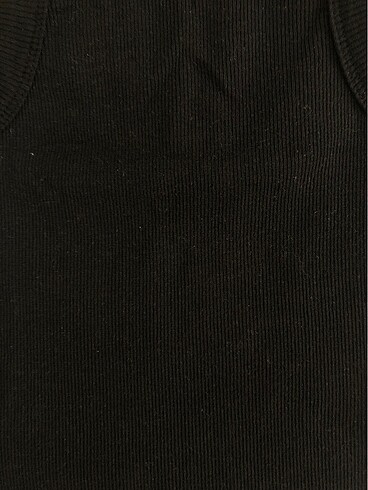xs Beden Siyah Crop