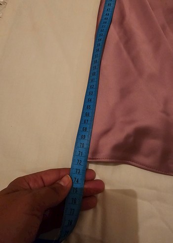 Pembe Drapeli Straplez Mini Kokteyl Elbisesi - Görsel 6