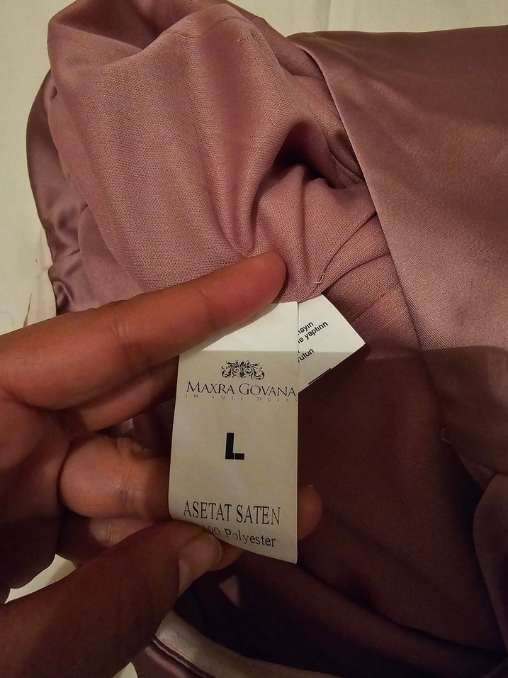 Pembe Drapeli Straplez Mini Kokteyl Elbisesi - Görsel 3