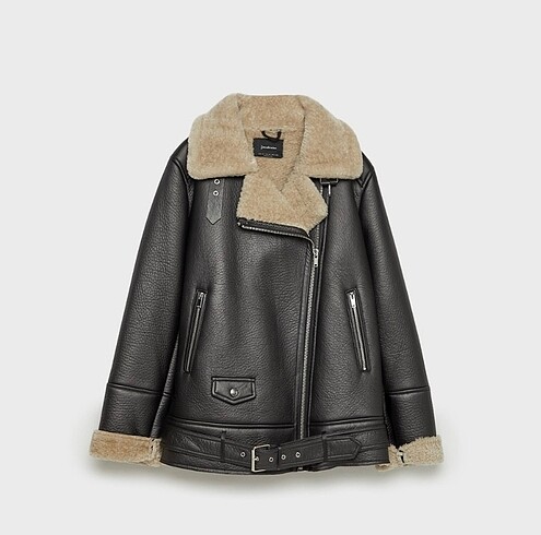Stradivarius suni kürk mont