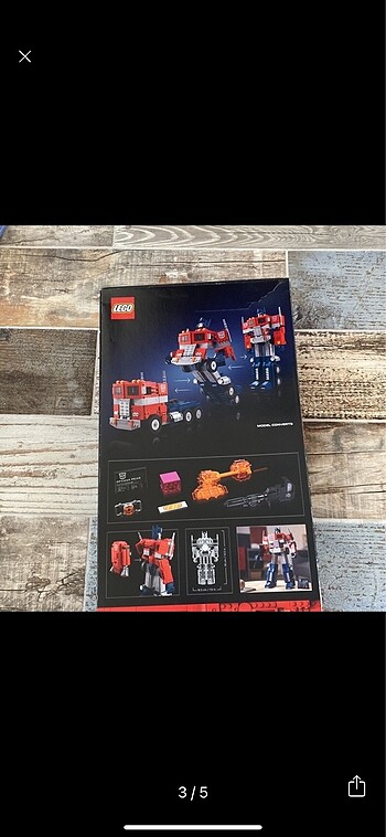 Diğer Lego optimus prime 10302