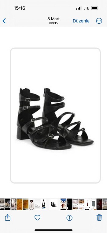 38 Beden Touklu sandalet TWİST