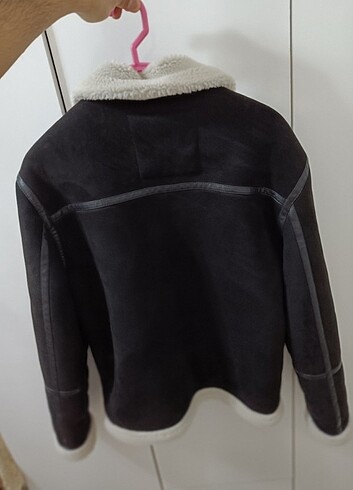 ERKEK BERSHKA DERİ VE NUBUK MONT