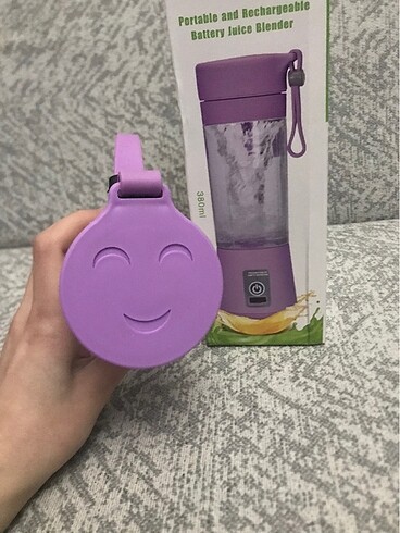 Beden mor Renk Blender Bottle Mini Portatif Taşınabilir Mobil Kişisel Şarjlı Bl