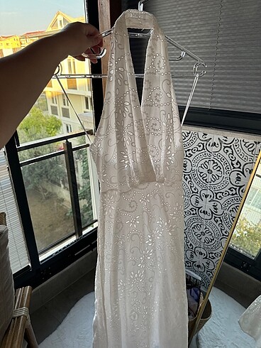 Zara beyaz elbise