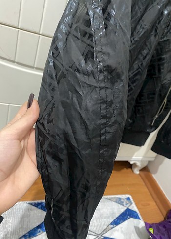 Erkek Siyah Fermuarlı Ceket - Görsel 3