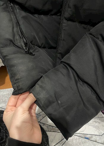 Erkek Siyah Fermuarlı Yüksek Yakalı Mont - Görsel 5