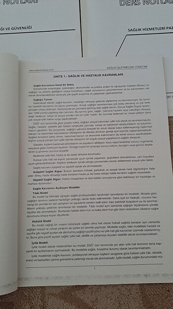  AUZEF SAĞLIK KURUMLARI İŞLETMECİLİĞİ 
