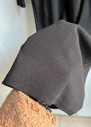 Uzun Siyah Kadın Elbise - Görsel 3