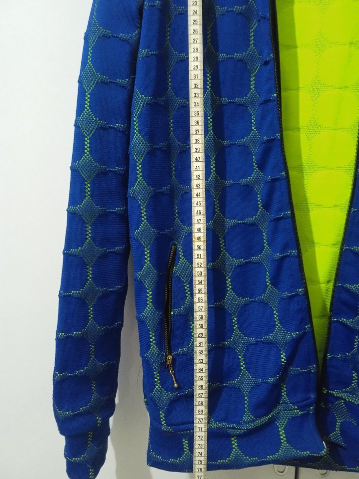 Mavi Fermuarlı Kadın Ceket - Görsel 3