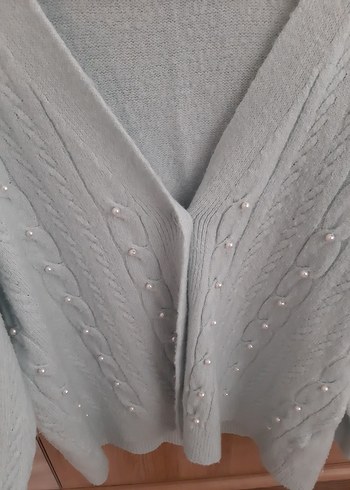 xl Beden Örgü Mini Hırka