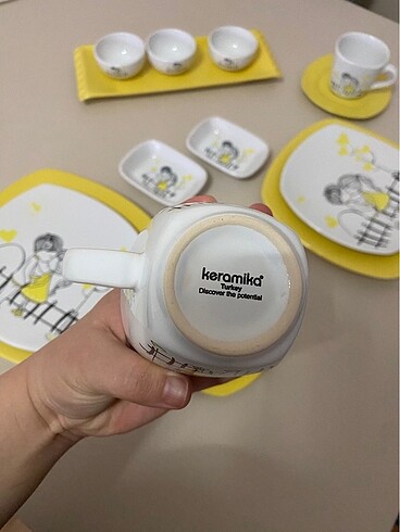 Keramika kahvaltı takımı - Görsel 9