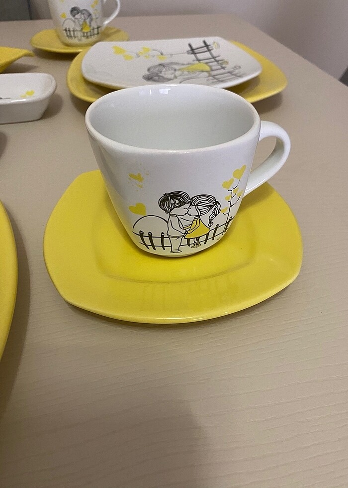 Keramika kahvaltı takımı - Görsel 3