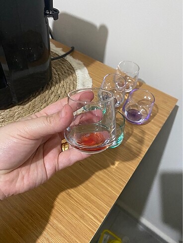 Kahve yanı su bardağı - Görsel 4