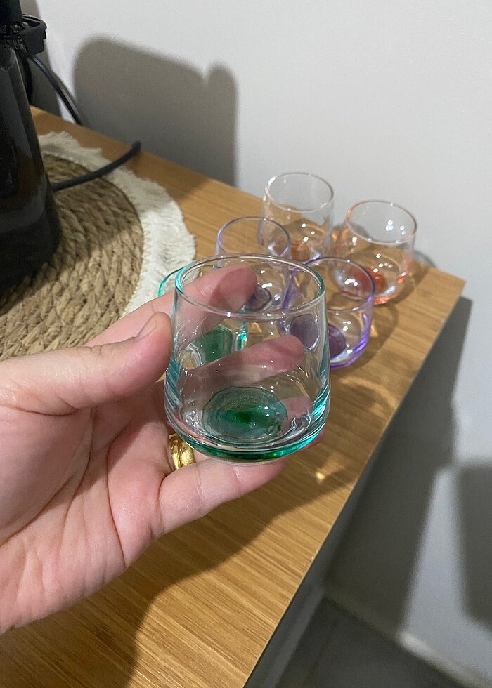 Kahve yanı su bardağı - Görsel 2