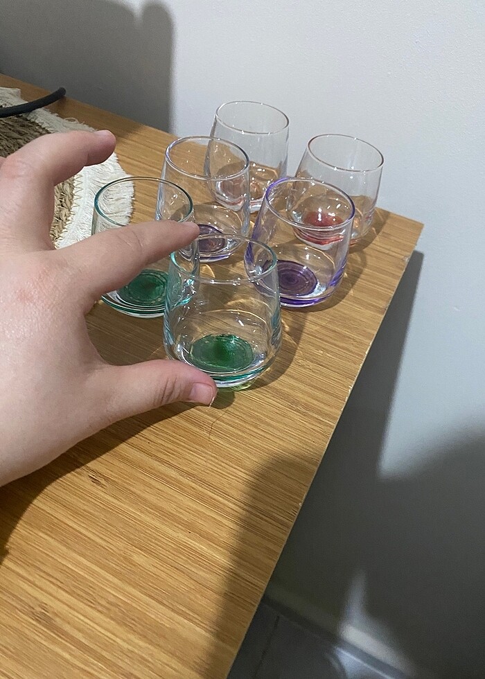 Kahve yanı su bardağı - Görsel 5