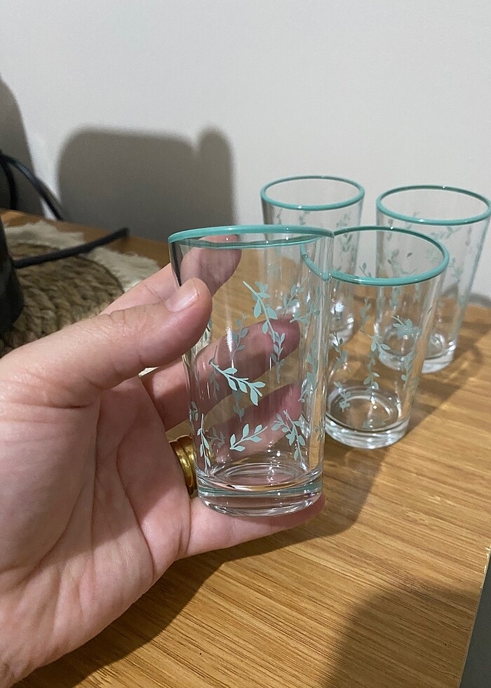 Kahve yanı su bardağı - Görsel 3