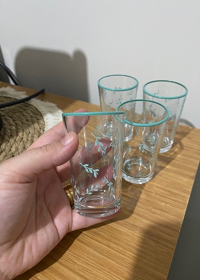 Kahve yanı su bardağı - Görsel 4