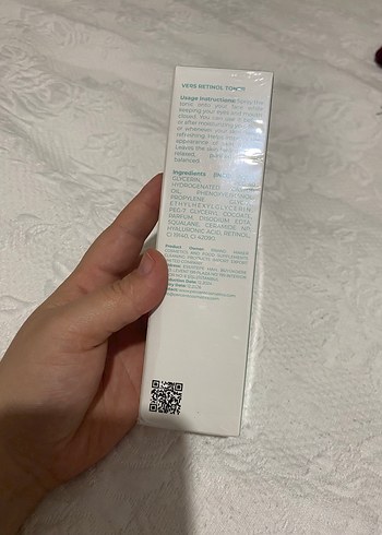 Vers retinol toner - Görsel 3