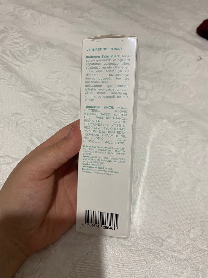 Vers retinol toner - Görsel 4