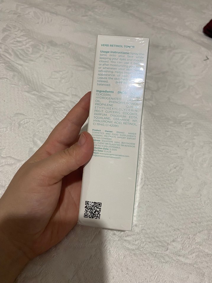 Vers retinol toner - Görsel 3