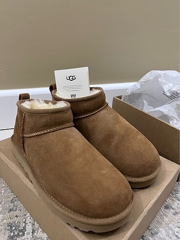 Ugg ultramini chestnut HEMEN TESLİM
