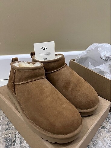 Ugg ultramini chestnut HEMEN TESLİM