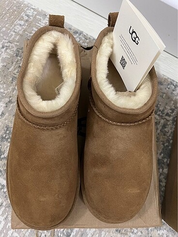Ugg Ugg ultramini chestnut HEMEN TESLİM