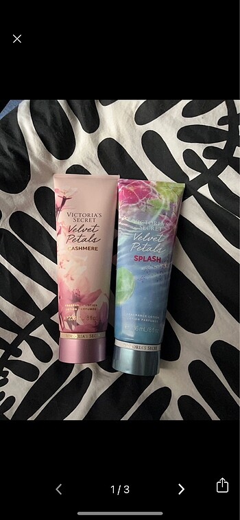 VS Velvet Petals Cashmere ve Splash Vücut Losyonu