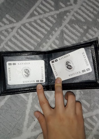 Siyah Minimalist Erkek Cüzdan - Görsel 3