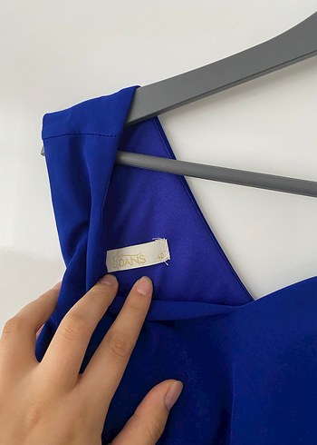 Mavi renkli elbise - Görsel 3