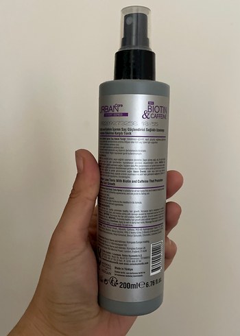 Urban Care Urban Biotin & Kafein Saç Tonik Spreyi
