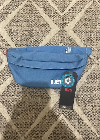 Levi's Mavi Baskılı Bel Çantası