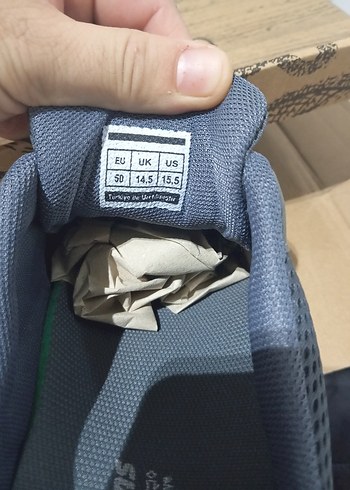 Gri Erkek SporAyakkabı LEPONS ORJİNAL SIFIR KUTUSUNDA - Görsel 4