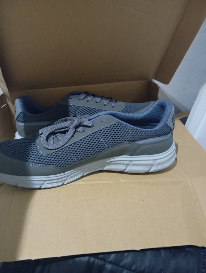 Gri Erkek SporAyakkabı LEPONS ORJİNAL SIFIR KUTUSUNDA - Görsel 2