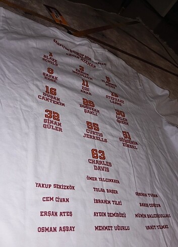 Galatasaray EUROCUP şampiyon Özel tşört - Görsel 3