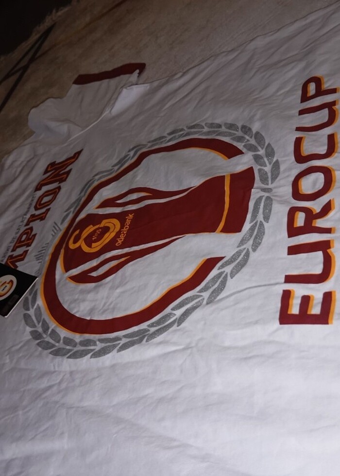 Galatasaray EUROCUP şampiyon Özel tşört - Görsel 2