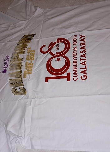 GS Store Eurocup bayan takımı şampiyonluk tişörtü - Görsel 2