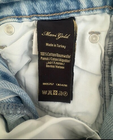 m Beden mavi Renk Mavi jeans pantolon