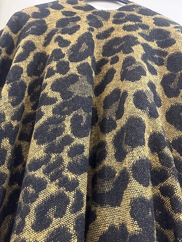 diğer Beden çeşitli Renk Leopar panço