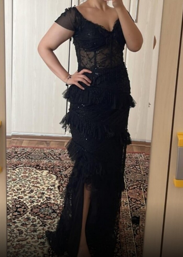 Alfabeta Gece Elbisesi #abiye #geceelbisesi - Görsel 4